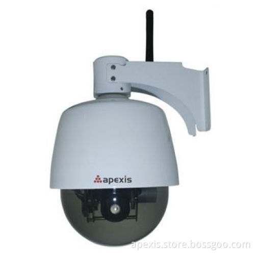 Wireless High Speed Dome IP Camera with 3x Optical Zoom, Night Vision, Plug and Play FunctionNew